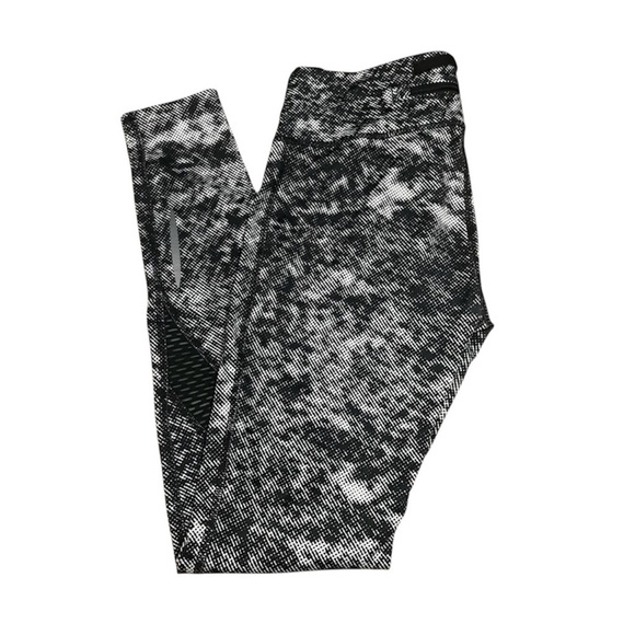 Under Armour Heat Gear Black White Compression Leggings Size XS - Picture 5 of 8